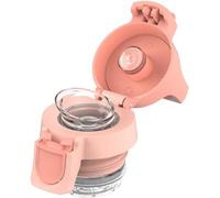 Sigg Hot & Cold ONE Top Pink (0.3 & 0.5 & 0.55 L), Spare Screw Cap Water Bottle, Suitable for One-Handed Use & Leak-Proof Bottle Lid
