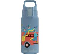 Sigg - Insulated Kids Water Bottle - Shield One Therm - Suitable For Carbonated Beverages - Leakproof - Dishwasher Safe - BPA Free - 90% Recycled Stainless Steel - 0.5L