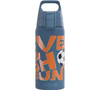 Sigg - Insulated Kids Water Bottle - Shield One Therm - Suitable For Carbonated Beverages - Leakproof - Dishwasher Safe - BPA Free - 90% Recycled Stainless Steel - 0.5L