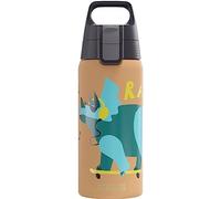 Sigg - Insulated Kids Water Bottle - Shield One Therm - Suitable For Carbonated Beverages - Leakproof - Dishwasher Safe - BPA Free - 90% Recycled Stainless Steel - 0.5L