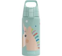 Sigg - Insulated Kids Water Bottle - Shield One Therm - Suitable for Carbonated Beverages - Leakproof - Dishwasher Safe - BPA Free - 90% Recycled Stainless Steel - 0.5L