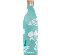 SIGG - Insulated Water Bottle - Meridian - Leakproof - Extra Slim - BPA Free - Plastic Free - Double Walled 18/8 Stainless Steel - Bamboo Screw Top -