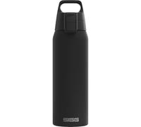 SIGG - Insulated Water Bottle - Shield Therm One Black - Suitable for Carbonated Beverages - Leakproof - Dishwasher Safe - BPA Free - 90% Recycled Stainless Steel - Black - 0.75L