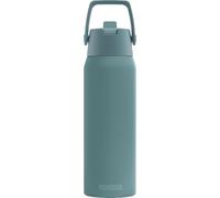 SIGG - Insulated Water Bottle - Thermal Flask Shield Therm FLIP Morning Blue - Leak-Proof - Dishwasher Safe - BPA-Free - 90% Recycled Stainless Steel - Blue - 0.75L