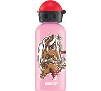 SIGG - Kids Water Bottle - Let's Run - Leakproof. Lightweight. BPA Free - Aluminum - 13 Oz 0.4