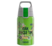 Sigg Shield One Kids Drinks Bottle (0.5 L), Stainless Steel Kids Water Bottle with Leak-Proof Lid, One Hand Children's Drink Bottle