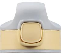 Sigg Miracle Kids Top Yellow Replacement Cap Replacement Part for All Aluminium and Tritan Miracle Kids Bottles (0.35 L, 0.4 L, 0.45 L), Replacement Lid Water Bottle with Straw