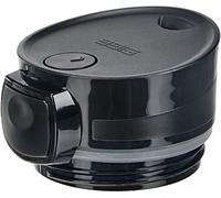 Sigg Miracle Mug Top Black Screw Cap, Spare Lid for Miracle Coffee Cup (0.47 L), Replacement Screw Top Insulated Thermos Mug