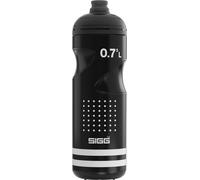 SIGG Pulsar Black Bike Water Bottle (0.75 L), Leakproof Cycling Bottle, Super Li