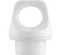 SIGG Screw Top White Screw Cap (One Size), Spare Cap for SIGG Water Bottle with Narrow Opening or WMB Adaptor, Leak-Proof Bottle Lid
