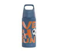 Sigg - Insulated Kids Water Bottle - Shield One Therm - Suitable For Carbonated Beverages - Leakproof - Dishwasher Safe - BPA Free - 90% Recycled Stainless Steel - 0.5L