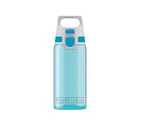 Sigg - Kids Water Bottle - Viva One Aqua - Suitable For Carbonated Beverages - Leakproof - Dishwasher Safe - BPA Free - Sports & Bike - Aqua - 0.5L