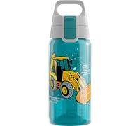 Sigg - Sports Water Bottle For Kids - Viva One Builder - Suitable For Carbonated Drinks - Leakproof - Dishwasher Safe - BPA Free - School & Bike - Light Blue - 0.5L