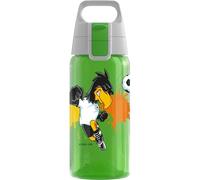 Sigg - Sports Water Bottle For Kids - Viva One DFB Paul - Suitable For Carbonated Drinks - Leakproof - Dishwasher Safe - BPA Free - School & Bike - Green - 0.5L