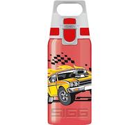 Sigg - Sports Water Bottle For Kids - Viva One Speed Race - Suitable For Carbonated Drinks - Leakproof - Dishwasher Safe - BPA Free - School & Bike - Red - 0.5L