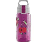 Sigg - Sports Water Bottle For Kids - Viva One Swimming Fruits - Suitable For Carbonated Drinks - Leakproof - Dishwasher Safe - BPA Free - School & Bike - Pink - 0.5L