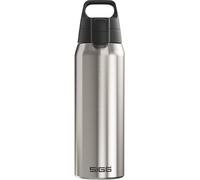 SIGG - Stainless Steel Insulated Water Bottle - Shield Therm One Brushed - Suitable for Carbonated Beverages - Leakproof - Dishwasher Safe - BPA Free - 90% Recycled - for the Outdoor - Silver - 0.75L