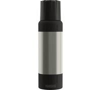 SIGG - Stainless Steel Insulated Water Bottle - Thermos Bottle Alpine Star Brushed, with Cup - 27hr Hot, 100hr Cold - Compact & Robust - Leakproof - BPA-Free - Outdoor, Camping & Hiking - 1L
