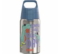 SIGG - Stainless Steel Kids Water Bottle - Shield One - Suitable For Carbonated Beverages - Leakproof - Lightweight - BPA Free - 0.5L