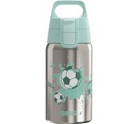SIGG - Stainless Steel Kids Water Bottle - Shield One - Suitable For Carbonated Beverages - Leakproof - Lightweight - BPA Free - 0.5L