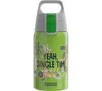 SIGG - Stainless Steel Kids Water Bottle - Shield One - Suitable For Carbonated Beverages - Leakproof - Lightweight - BPA Free - 0.5L