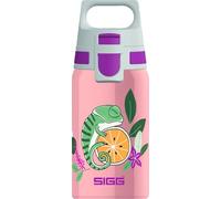 SIGG - Stainless Steel Kids Water Bottle - Shield One - Suitable For Carbonated Beverages - Leakproof - Lightweight - BPA Free - 0.5L