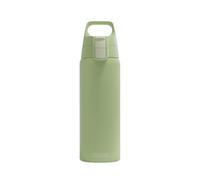Sigg - Stainless Steel Drinking Bottle - Shield ONE Eco Green - Suitable for Carbonated Drinks - Leak-Proof - Feather-Light - BPA-Free - Outdoor & Fitness - Green - 0.75 L