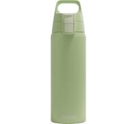Sigg - Stainless Steel Drinking Bottle - Shield ONE Eco Green - Suitable for Carbonated Drinks - Leak-Proof - Feather-Light - BPA-Free - Outdoor & Fitness - Green - 0.75 L