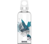 Sigg Star Leaves Water Bottle (0.5 L), Non-toxic and Leak-proof Flask, Heat-resistant and BPA Free Water Bottle in the Iconic Shape