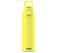 SIGG - Insulated Water Bottle - Thermo Flask Hot & Cold One Light - with Fruit Strainer - Leakproof - BPA Free - 18/8 Stainless Steel - Yellow - 0.55L