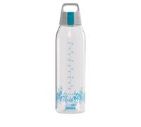 SIGG Total Clear ONE MyPlanet 1.5L Aqua BPA Free One Hand Lock