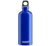 Sigg Traveller 0.6L Water Drinks Bottle Screw Cap - Dark Blue