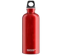 Sigg Traveller 0.6L Water Drinks Bottle Screw Cap - Red