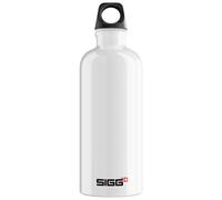 Sigg Traveller 0.6L Water Drinks Bottle Screw Cap - White