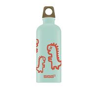 Sigg Traveller MyPlanet Children's Drinking Bottle (0.6 L), Climate Neutral and leak-proof Children's Bottle, BPA-free Aluminium Kids Water Bottle, Made in Switzerland