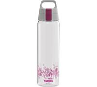 Sigg - Tritan Renew Water Bottle - Total Clear ONE MyPlanet Berry - Suitable For Carbonated Beverages - Dishwasher Safe - With Fruit Strainer -