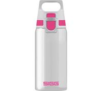SIGG - Tritan Water Bottle - Total Clear ONE Berry - Suitable For Carbonated Beverages - Dishwasher Safe - Leakproof - Lightweight - Scratch Resistant