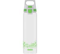 SIGG - Tritan Water Bottle - Total Clear ONE MyPlanet Green - Suitable For Carbonated Beverages - Dishwasher Safe - Leakproof - Lightweight - Scratch