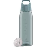 SIGG - Tritan Water Bottle - Total Color & Clear ONE - Suitable for Carbonated Drinks - Dishwasher Safe - Leakproof - Featherlight - BPA-Free - 0.6L / 0.75L / 1L / 1.5L