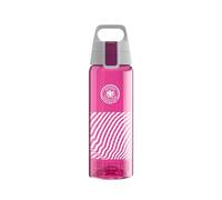 Sigg - Tritan Water Bottle - Total Color ONE DFB Berry - Suitable for Carbonated Drinks - Dishwasher Safe - Leak-Proof - Lightweight - BPA-Free - Pink - 0.6L