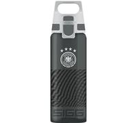 SIGG - Tritan Water Bottle - Total Color ONE DFB One Team - Suitable for Carbonated Drinks - Dishwasher Safe - Leak-Proof - Lightweight - BPA-Free - Anthracite - 0.6L