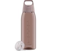 Sigg - Tritan Water Bottle - Total Color ONE Dusk- Suitable For Carbonated Beverages - Dishwasher Safe - Leakproof - Featherweight BPA Free - 1L