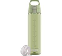 Sigg - Tritan Water Bottle - Total Color ONE Eco Green - Suitable For Carbonated Beverages - Dishwasher Safe - Leakproof - Featherweight BPA Free -