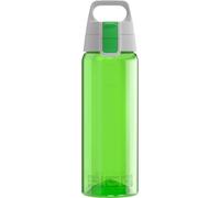 Sigg - Tritan Water Bottle - Total Color ONE Green - Suitable For Carbonated Beverages - Dishwasher Safe - Leakproof - Featherweight BPA Free - 0.6L