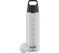 Sigg - Tritan Water Bottle - Total Color ONE Transparent- Suitable For Carbonated Beverages - Dishwasher Safe - Leakproof - Featherweight BPA Free -