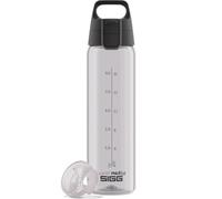 Sigg - Tritan Water Bottle - Total Color ONE Transparent- Suitable For Carbonated Beverages - Dishwasher Safe - Leakproof - Featherweight BPA Free - 0.75 L