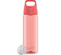 Sigg - Tritan Water Bottle - Total Color ONE Watermelon - Suitable For Carbonated Beverages - Dishwasher Safe - Leakproof - Lightweight - BPA Free - 0.6L