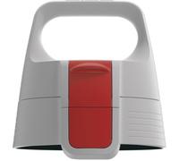 Sigg WMB ONE Top 2 One Grey Red (One Size), Replacement Spare Part Drinking Bottle, One-Handed & Leak-Proof Closure Cap