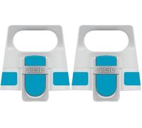 Sigg WMB ONE Top Aqua Closure (One Size), Replacement Spare Part Drinking Bottle, One-Handed & Leak-Proof Closure Cap (Pack of 2)