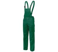 Siggi - 'New Extra' bib Pants in 100% Cotton, Four Pockets. Weight per sq.m. gr. 270 - Size: 56 - Variants: Green